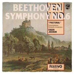 1969 Beethoven Symphony No. 6 LP Vinyl Record Album Pastoral